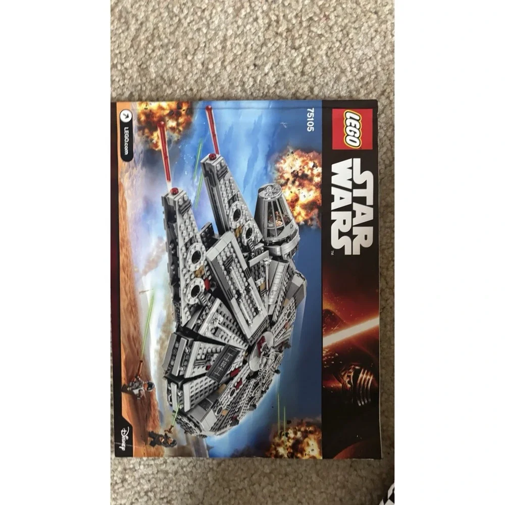 LEGO Star Wars Millennium Falcon (75105) LEGO's Set W Book Box darth Vader toys